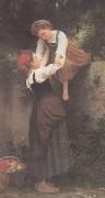 Adolphe William Bouguereau Little Marauders (mk26) oil painting reproduction